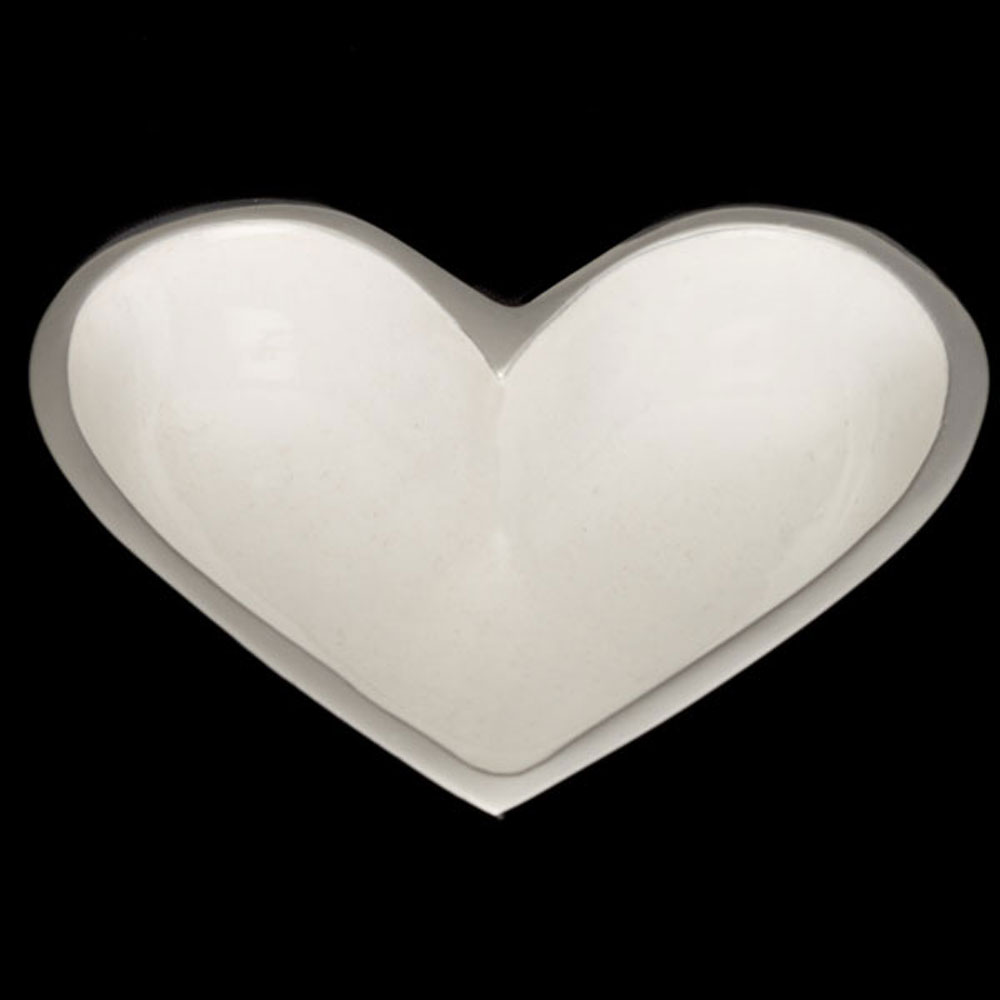 Tiny White Heart-MINIMUM OF TWO
