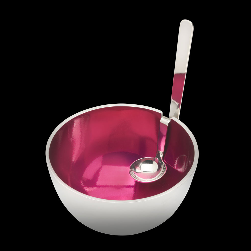 Pink Benzy Bowl with Spoon