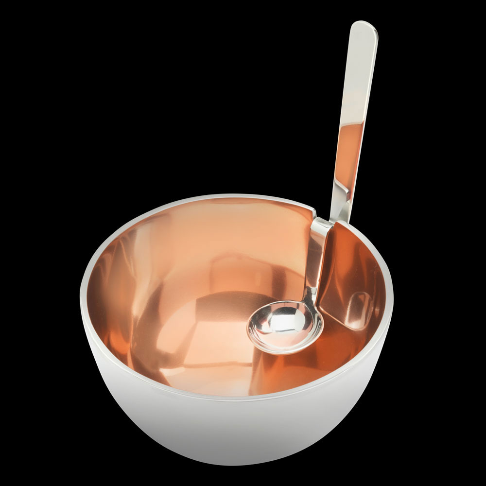 Peach Benzy Bowl with Spoon